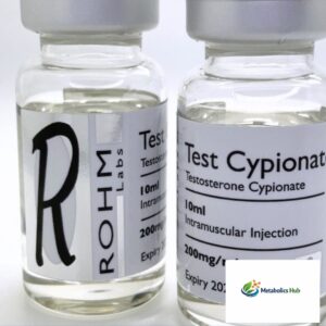 Rohm Labs Test Cypionate 200mg Injection research vial