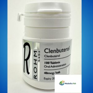 Rohm Labs Clenbuterol 40mcg research tablets