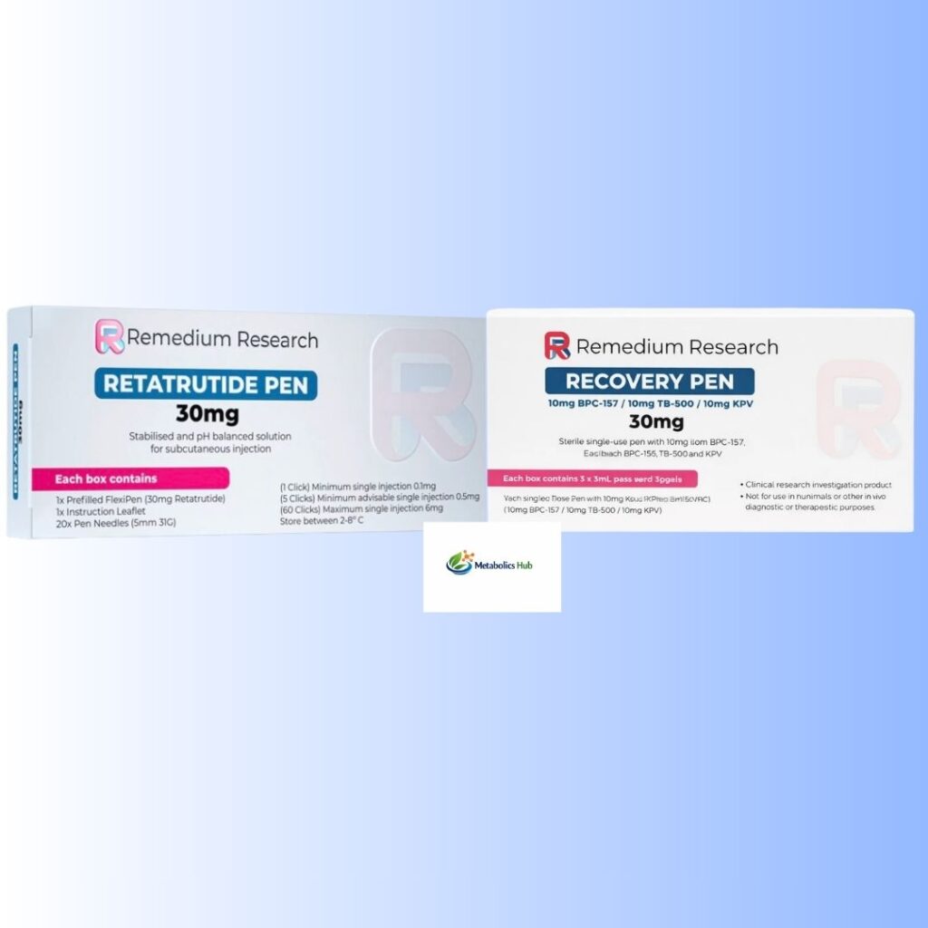 Remedium Retatrutide 30mg Recovery Bundle