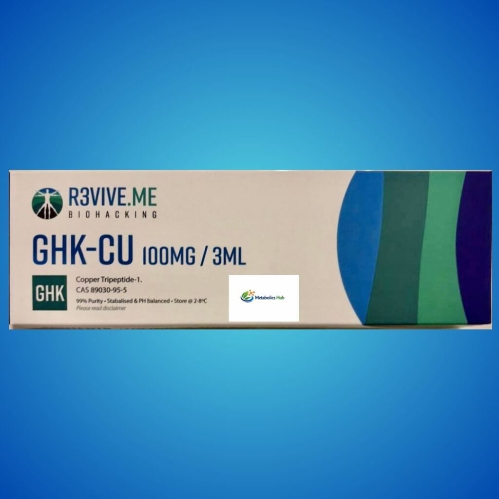 R3VIVE.ME GHK-Cu 100mg 3ml peptide