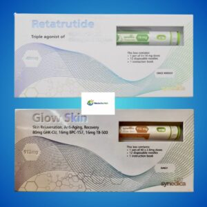 Synedica Retatrutide 40mg & Glow Skin 112mg Bundle Synedica Retatrutide 40mg + GLOW Skin 112mg